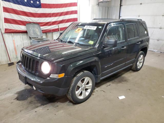 1C4NJRBB2DD180568 - 2013 JEEP PATRIOT SPORT BLACK photo 1