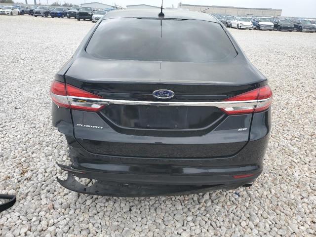 3FA6P0H72HR145131 - 2017 FORD FUSION SE BLACK photo 6