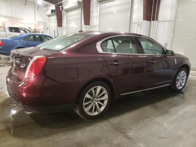 1LNHL9FT5BG608117 - 2011 LINCOLN MKS MAROON photo 3