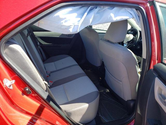 2T1BURHE4JC078483 - 2018 TOYOTA COROLLA L RED photo 10