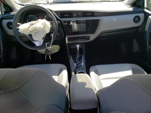 2T1BURHE4JC078483 - 2018 TOYOTA COROLLA L RED photo 8