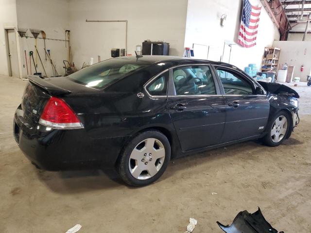 2G1WD58C981345823 - 2008 CHEVROLET IMPALA SUPER SPORT BLACK photo 3