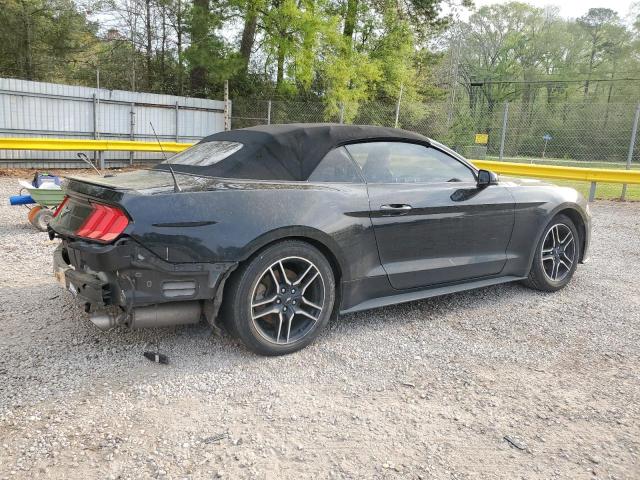 1FATP8UH8J5157101 - 2018 FORD MUSTANG BLACK photo 3