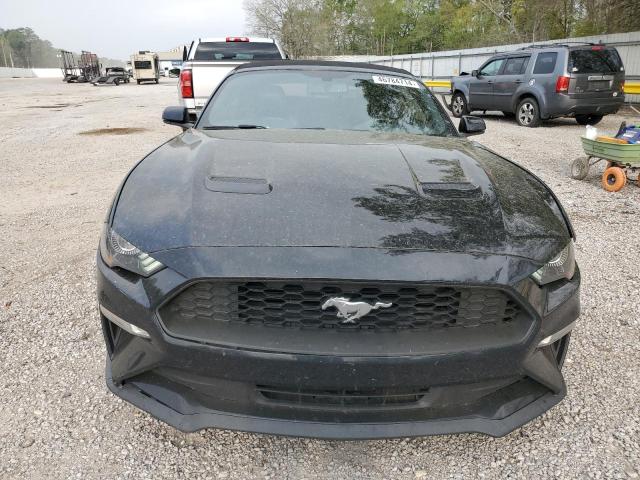 1FATP8UH8J5157101 - 2018 FORD MUSTANG BLACK photo 5