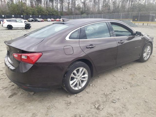 1G1ZE5ST7GF316993 - 2016 CHEVROLET MALIBU LT BROWN photo 3