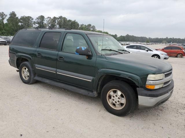 3GNEC16Z22G181486 - 2002 CHEVROLET SUBURBAN C1500 GREEN photo 4