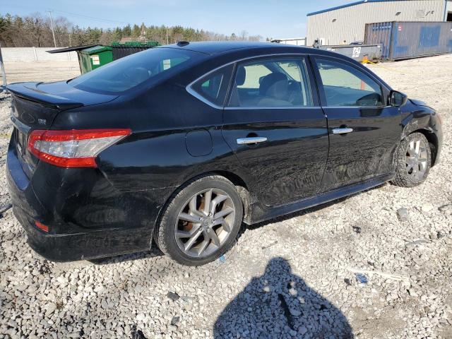 3N1AB7AP2EY313568 - 2014 NISSAN SENTRA S BLACK photo 3