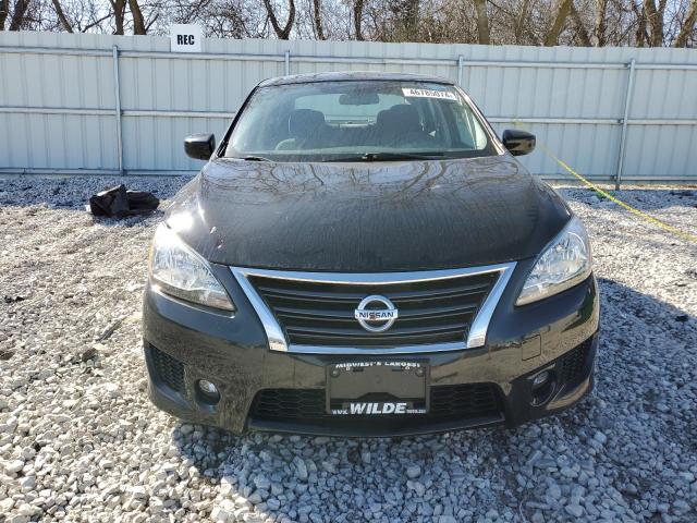 3N1AB7AP2EY313568 - 2014 NISSAN SENTRA S BLACK photo 5