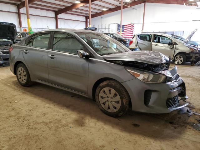 3KPA24ABXKE198490 - 2019 KIA RIO S GRAY photo 4