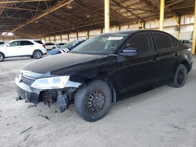 3VW2K7AJ9DM437739 - 2013 VOLKSWAGEN JETTA BASE Սև լուսանկար 1