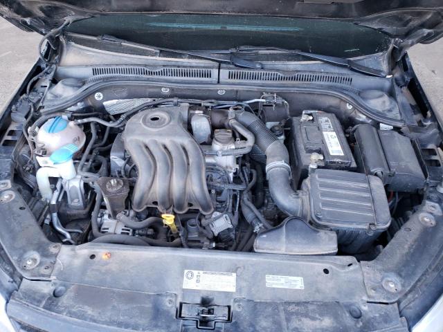 3VW2K7AJ9DM437739 - 2013 VOLKSWAGEN JETTA BASE Սև լուսանկար 11