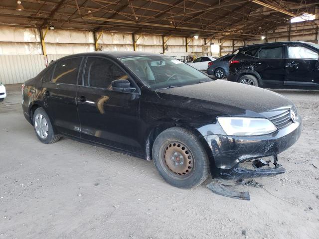 3VW2K7AJ9DM437739 - 2013 VOLKSWAGEN JETTA BASE Սև լուսանկար 4