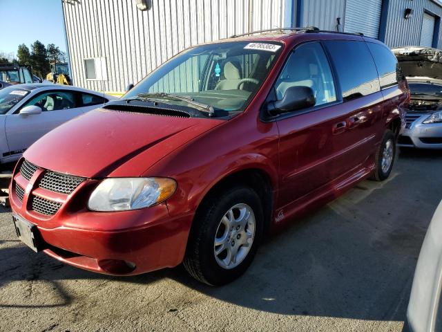 2D4GP44L43R347737 - 2003 DODGE GRAND CARA SPORT RED photo 1