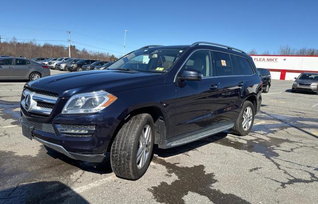 4JGDF6EE8FA592253 - 2015 MERCEDES-BENZ GL 450 4MATIC BLUE photo 2