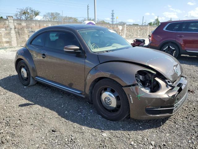 3VWJP7AT2EM633280 - 2014 VOLKSWAGEN BEETLE GRAY photo 4