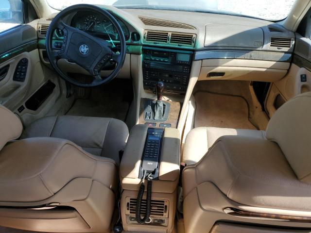 WBAGK2325TDH67423 - 1996 BMW 750 IL GREEN photo 8