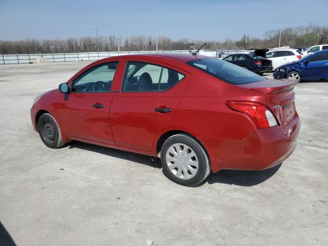 3N1CN7AP0EL809031 - 2014 NISSAN VERSA S BURGUNDY photo 2