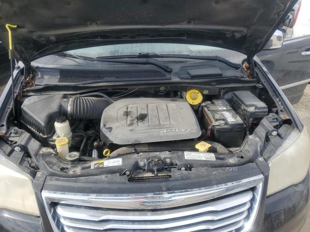 2C4RC1CGXDR805657 - 2013 CHRYSLER TOWN & COU TOURING L BLACK photo 12