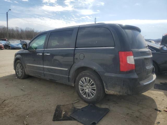 2C4RC1CGXDR805657 - 2013 CHRYSLER TOWN & COU TOURING L BLACK photo 2