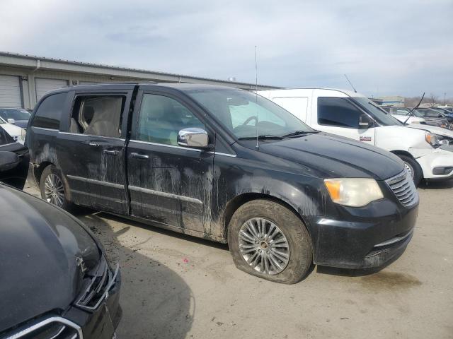 2C4RC1CGXDR805657 - 2013 CHRYSLER TOWN & COU TOURING L BLACK photo 4