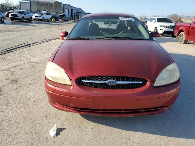 1FAFP55U11G212208 - 2001 FORD TAURUS SES RED photo 5