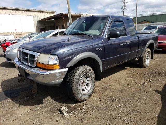 1FTZR15X2YTB32454 - 2000 FORD RANGER SUPER CAB BLUE photo 1