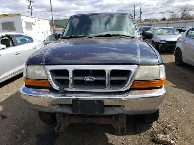 1FTZR15X2YTB32454 - 2000 FORD RANGER SUPER CAB BLUE photo 5