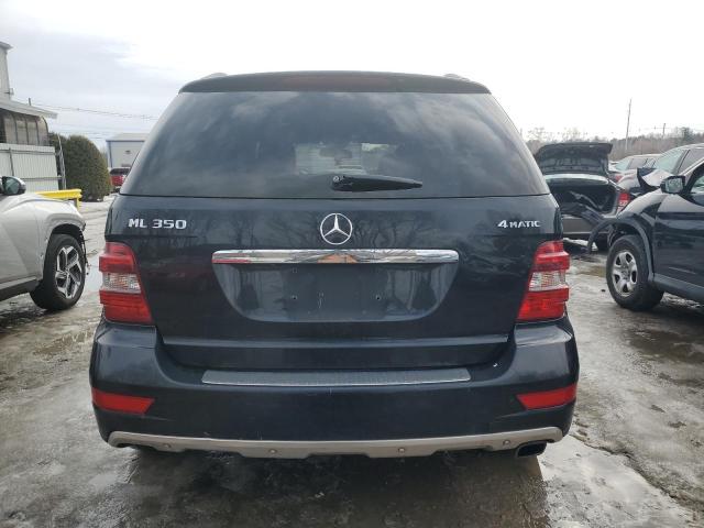 4JGBB8GB7AA547816 - 2010 MERCEDES-BENZ ML 350 4MATIC BLACK photo 6
