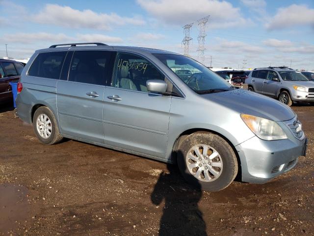 5FNRL386X8B073477 - 2008 HONDA ODYSSEY EXL SILVER photo 4