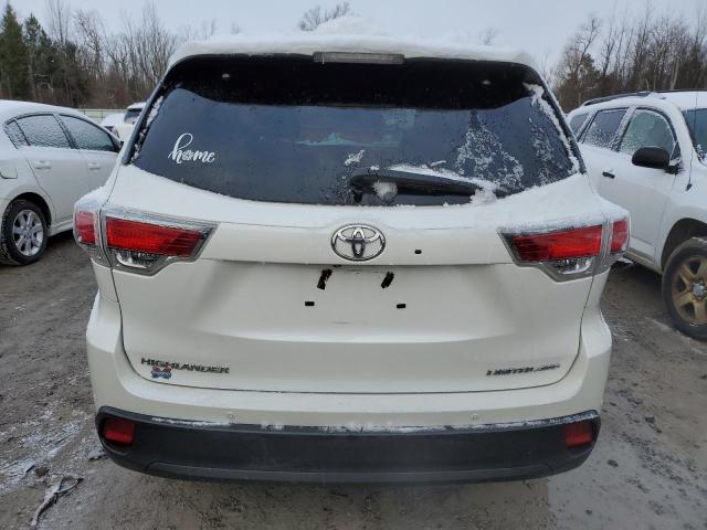 5TDDKRFH7GS291150 - 2016 TOYOTA HIGHLANDER LIMITED WHITE photo 6