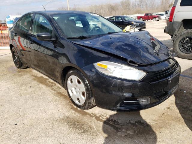 1C3CDFAA1FD275832 - 2015 DODGE DART SE BLACK photo 4