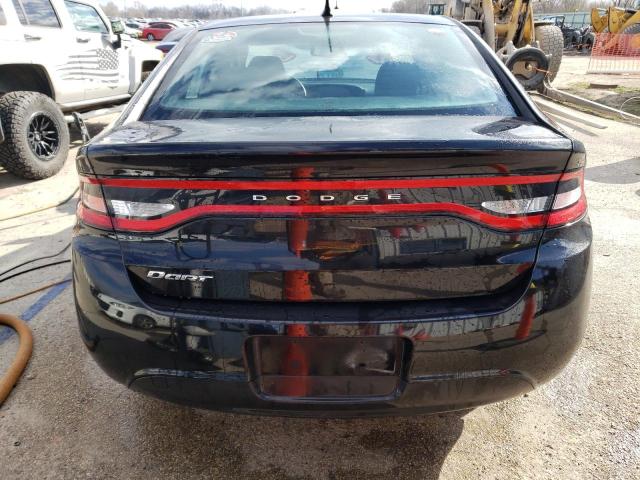 1C3CDFAA1FD275832 - 2015 DODGE DART SE BLACK photo 6