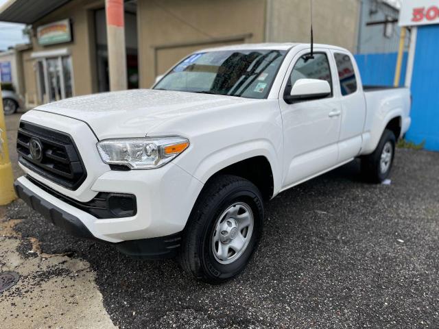 3TYRX5GN5MT026019 - 2021 TOYOTA TACOMA ACCESS CAB WHITE photo 2