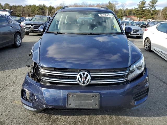 WVGBV7AX3GW002634 - 2016 VOLKSWAGEN TIGUAN S BLUE photo 5