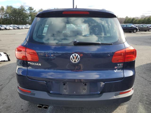 WVGBV7AX3GW002634 - 2016 VOLKSWAGEN TIGUAN S BLUE photo 6