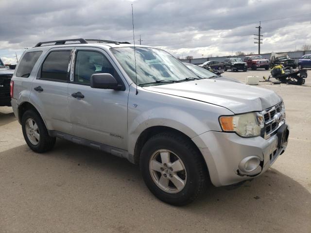 1FMCU03148KA04148 - 2008 FORD ESCAPE XLT SILVER photo 4