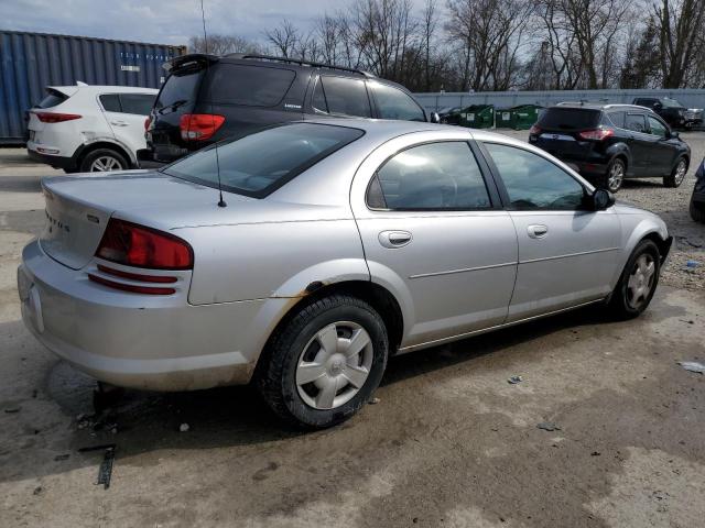 1B3AL46T66N227968 - 2006 DODGE STRATUS SXT SILVER photo 3