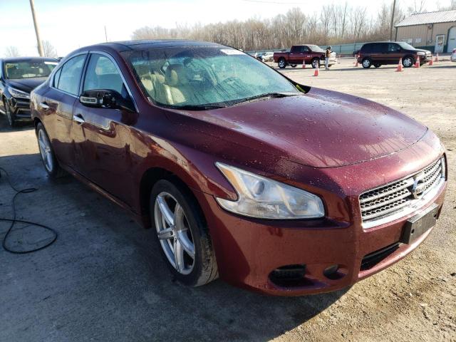 1N4AA5AP9AC868692 - 2010 NISSAN MAXIMA S MAROON photo 4