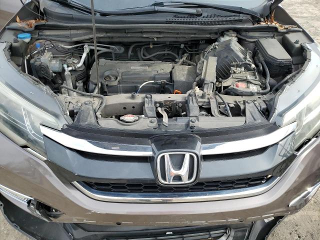 2HKRM4H72GH663944 - 2016 HONDA CR-V EXL BROWN photo 12