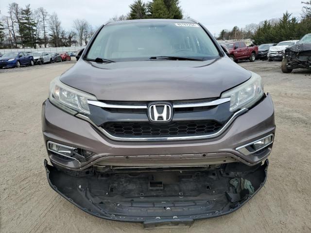 2HKRM4H72GH663944 - 2016 HONDA CR-V EXL BROWN photo 5