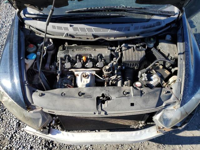 2HGFG11857H549247 - 2007 HONDA CIVIC EX BLACK photo 11