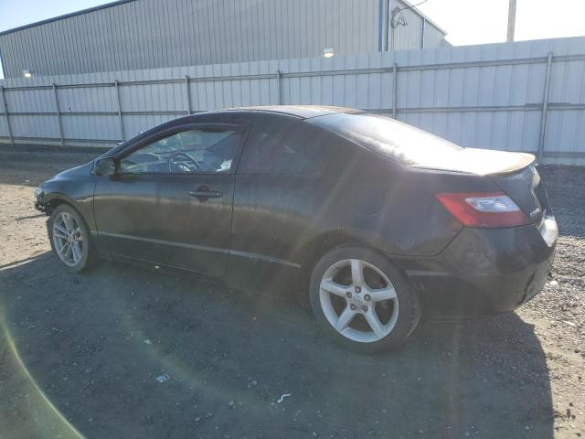 2HGFG11857H549247 - 2007 HONDA CIVIC EX BLACK photo 2