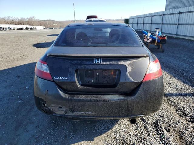 2HGFG11857H549247 - 2007 HONDA CIVIC EX BLACK photo 6