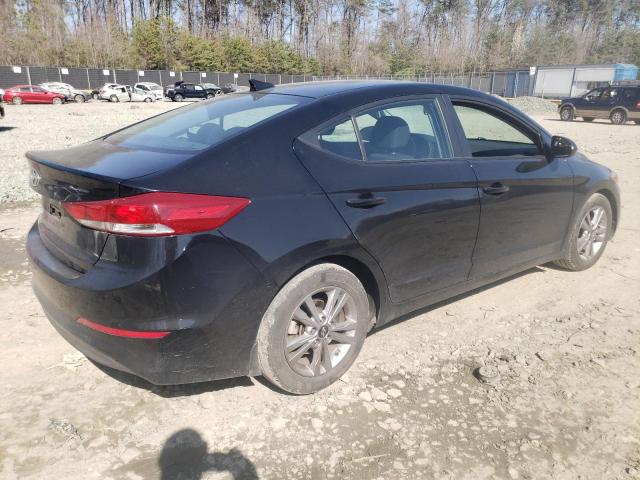 KMHD84LF3JU508275 - 2018 HYUNDAI ELANTRA SEL BLACK photo 3