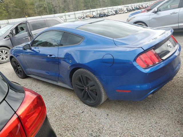 1FA6P8TH3H5321833 - 2017 FORD MUSTANG BLUE photo 2