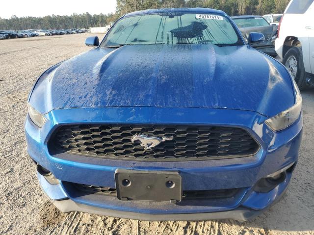 1FA6P8TH3H5321833 - 2017 FORD MUSTANG BLUE photo 5