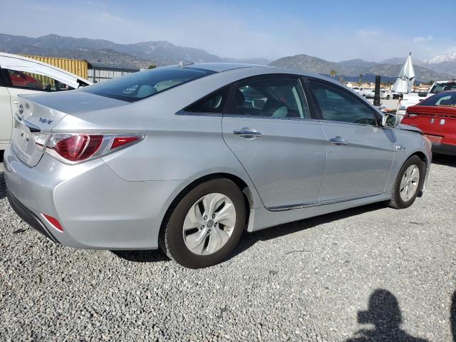 KMHEC4A45DA084494 - 2013 HYUNDAI SONATA HYBRID SILVER photo 3