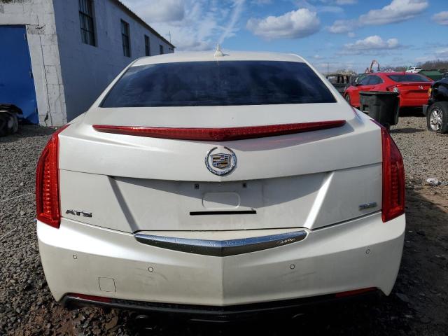 1G6AB5S34D0125000 - 2013 CADILLAC ATS LUXURY WHITE photo 6