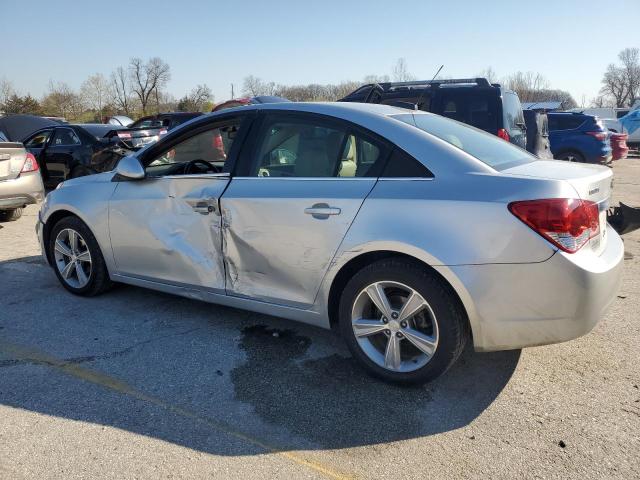 1G1PE5SB9F7177201 - 2015 CHEVROLET CRUZE LT SILVER photo 2