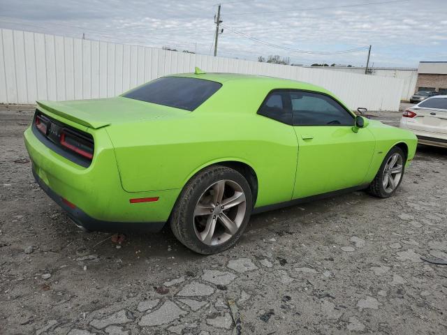 2C3CDZATXFH717741 - 2015 DODGE CHALLENGER SXT GREEN photo 3